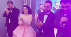 İnternat məzunu Səbinənin təmtəraqlı toyu: Tanınmış simalar onu tək qoymadı VİDEO