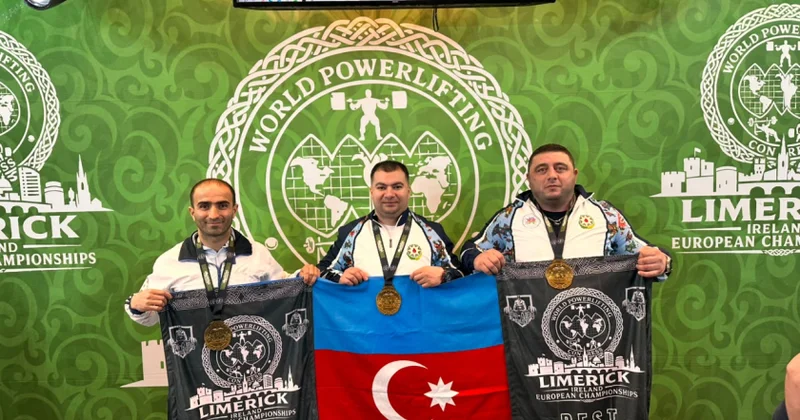 Азербайджанские пауэрлифтеры установили два рекорда на чемпионате Европы
