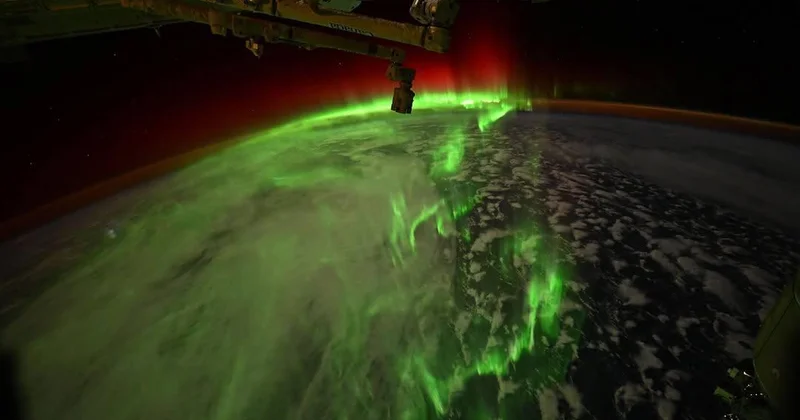 Уникальное северное сияние ФОТО ВИДЕО