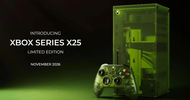 Microsoft представила прозрачный Xbox в честь 25 летия бренда