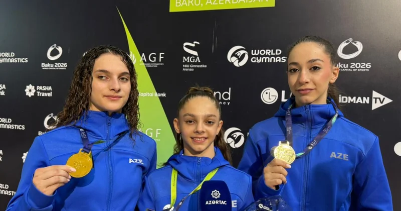 Qızıl medal qazanan Azərbaycan gimnastı: Ən böyük üstünlüyümüz bir birimizə olan inam və dəstəyimizdir