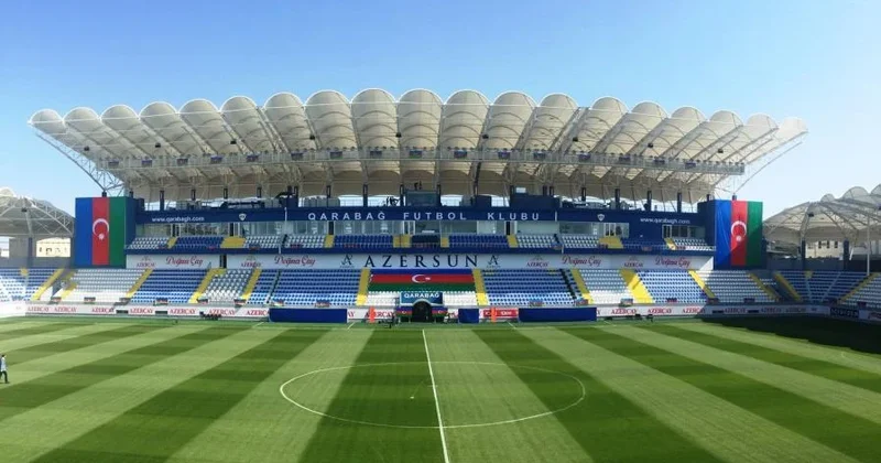 “Qarabağ”ın stadionunda meydança yenilənir VİDEO