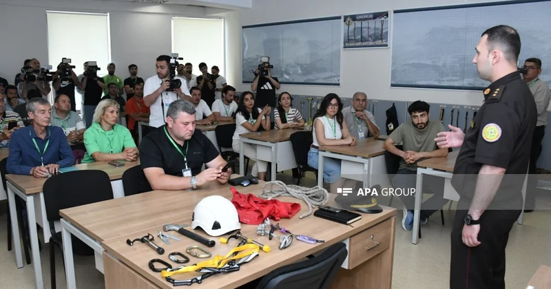 FHN Akademiyasında “Turizmdə təhlükəsizlik” mövzusunda təlim keçirilib FOTO
