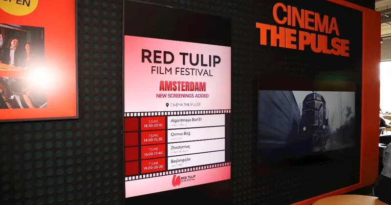 Amsterdamda “Qırmızı bağ” filmi nümayiş etdirildi VİDEO FOTO