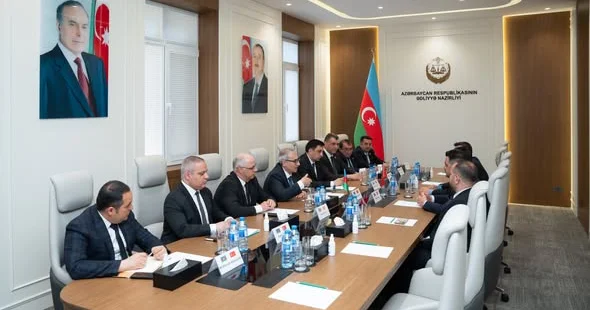 Ədliyyə Nazirliyində Qars Vəkillər Kollegiyasının nümayəndə heyəti ilə görüş keçirilib