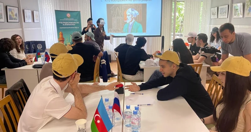 Yekaterinburqda azərbaycanlı gənclər arasında intellektual yarış təşkil olunub