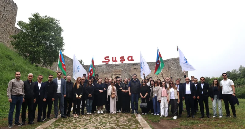 YAP Yasamal rayon təşkilatının nümayəndələri Qarabağa səfər edib FOTOLAR