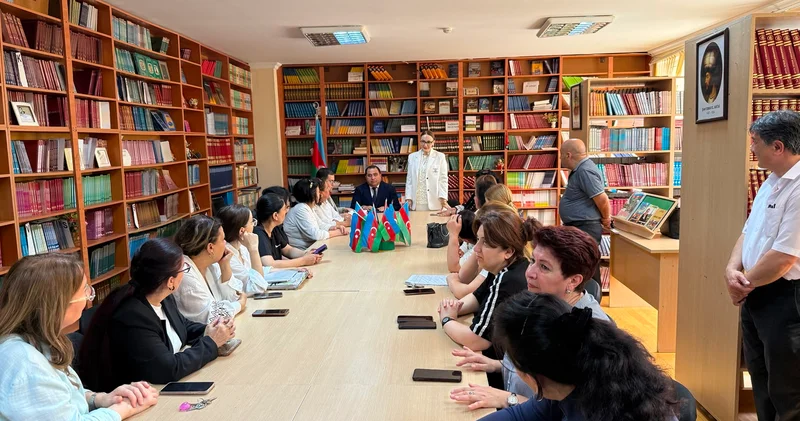 YAP Nərimanov rayon təşkilatının Ərazi Partiya Təşkilatında üzvlərlə görüş keçirilib