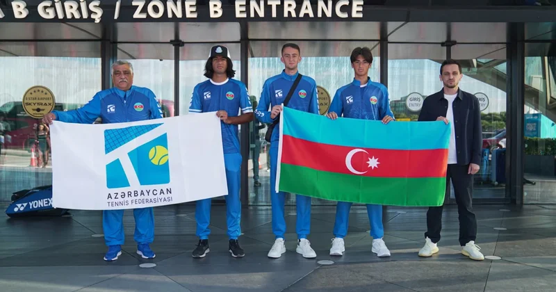 Tennis yığmamız “Davis Cup” üçün Moldovaya yola düşüb