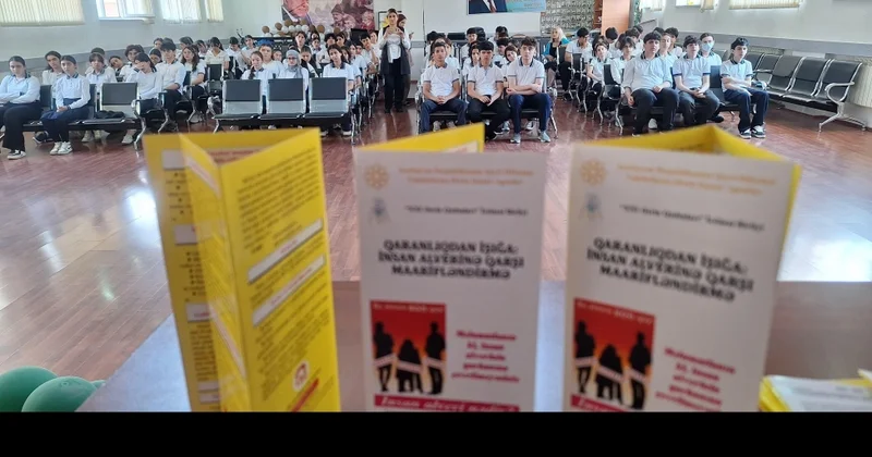 3 nömrəli tam orta ümumtəhsil məktəbində maarifləndirici tədbir keçirilib