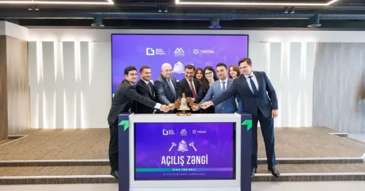 Dövlət şirkətinin dollar istiqrazları üçün “Açılış Zəngi” mərasimi keçirilib