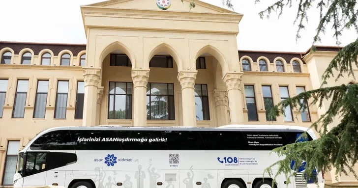 Передвижная служба ASAN xidmət обслужила около 500 азербайджанцев в Тбилиси