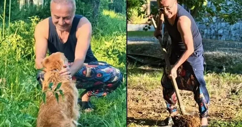 Şəhər həyatını tərk etdi FOTO