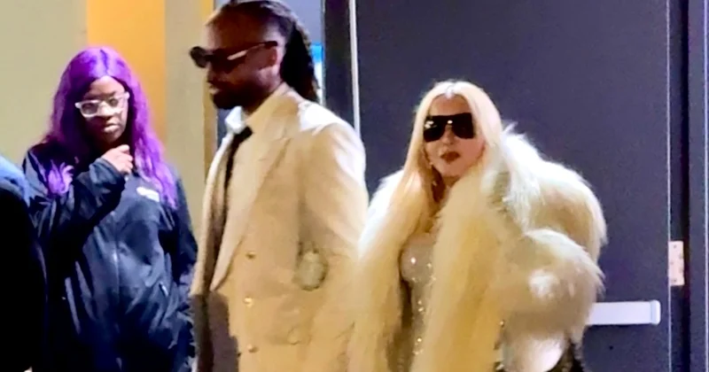 Madonna gənc sevgilisi ilə görüntüləndi