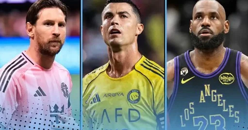 Dünyanın ən çox qazanan 10 idmançısı açıqlanıb: Ronaldo yenidən zirvədədir