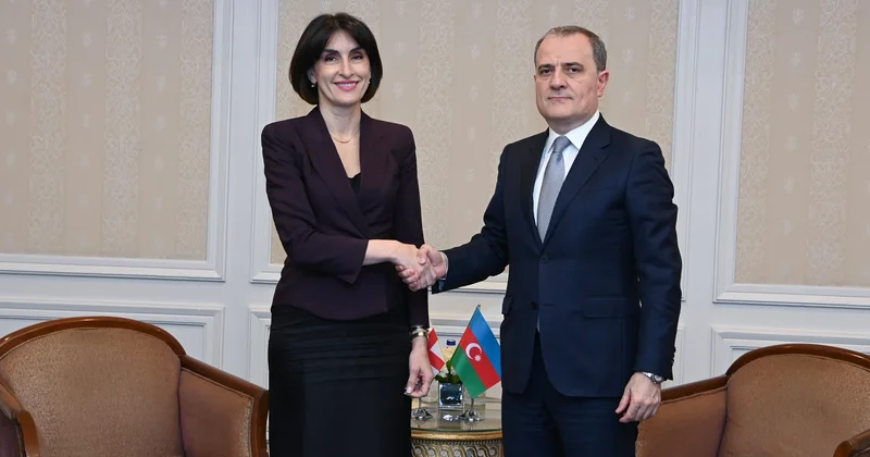 Azərbaycanla Gürcüstanın baş diplomatları görüşdü