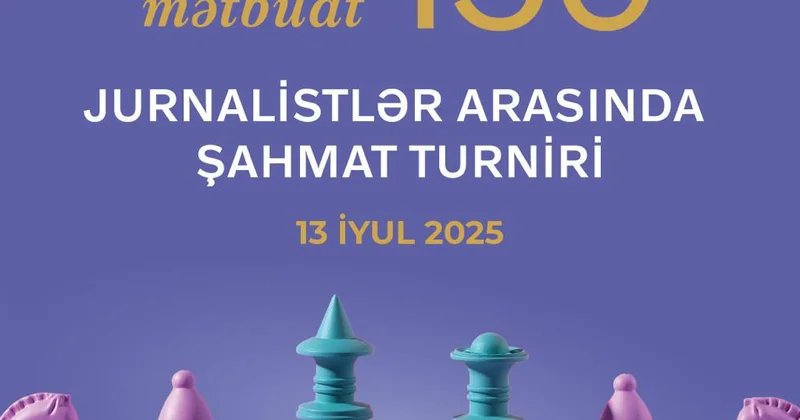В честь 150 летия азербайджанской прессы состоится шахматный турнир среди представителей СМИ