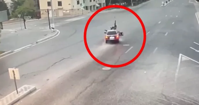DYP moped ve skuterlərin düşdüyü qəzalardan real görüntüləri yaydı FOTO VİDEO