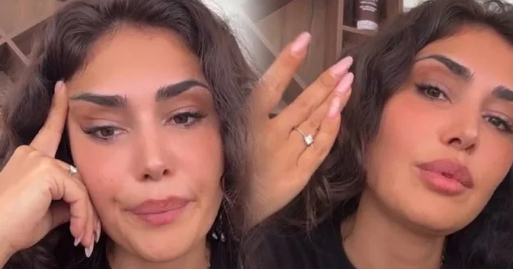 Pərvin barmağındakı nişan üzüyündən danışdı Video
