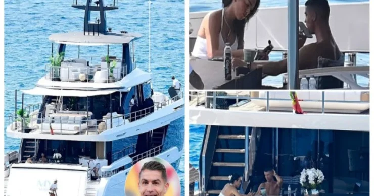 Kristiano Ronaldo 7 milyon dollarlıq dəbdəbəli yaxtası ilə tətildə FOTOLENT