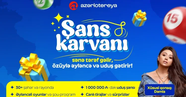 “Azərlotereya Şans Karvanı” ölkə boyu yola çıxır
