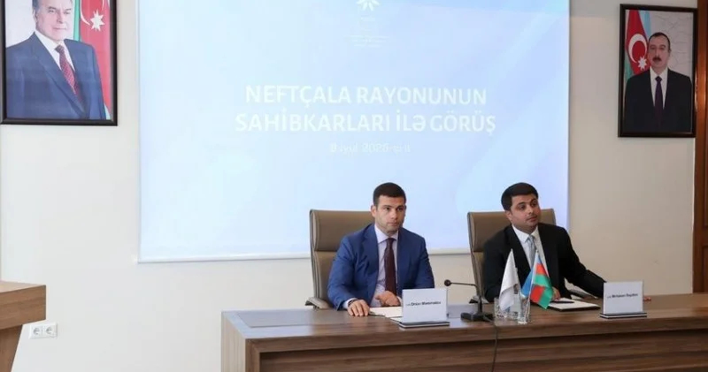 KOBİA nın təşkilatçılığı ilə Neftçala sahibkarları ilə görüş keçirilib