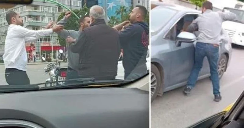 Sürücü qəfil manevr etdiyinə görə vəhşicəsinə döyüldü