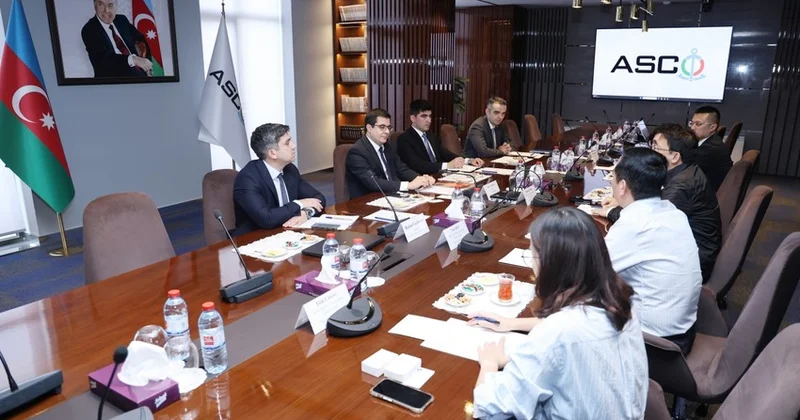 ASCO Çin şirkəti ilə liman və logistika mərkəzlərinin inkişafını müzakirə edib FOTOLAR
