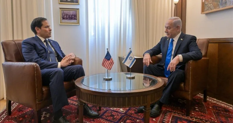 Rubio Netanyahu görüşü baş tutub