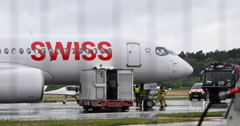 Паника в небе над Европой: борт Swiss International экстренно сел в аэропорту Фридрихсхафена