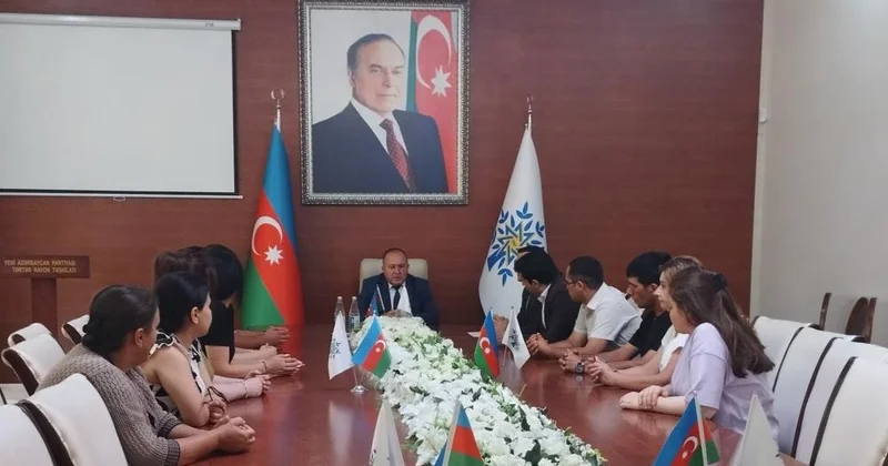 YAP Tərtər rayon təşkilatında partiya fəalları ilə növbəti görüş keçirilib