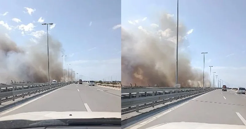 Zığ yolunda ağaclıq sahədəki YANĞIN söndürülüb