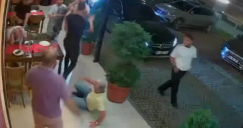 Türkiyədə küçənin ortasında baş verən silahlı hücum kameraya düşdü