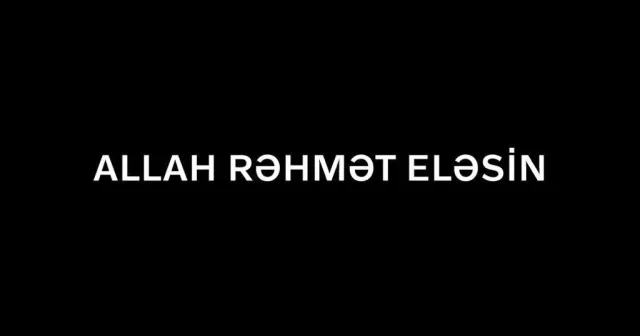 Milli komandamızın sabiq üzvünün oğlu vəfat edib