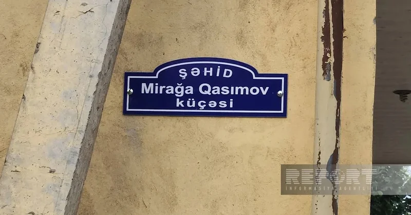 Cəlilabadda 5 küçəyə şəhidlərin adı verildi FOTO