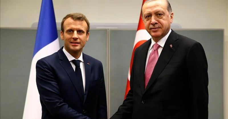 Ərdoğan Makronla görüşdü
