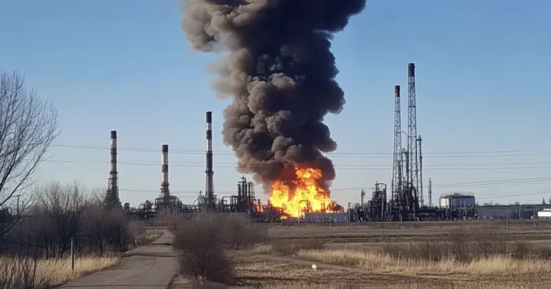 ASTRA: Снова атакован Саратовский НПЗ ВИДЕО/ФОТО