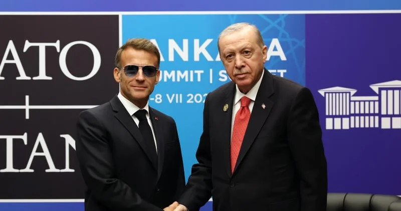 Ərdoğan Makronla İran, Ukrayna və NATO əməkdaşlığını müzakirə edib