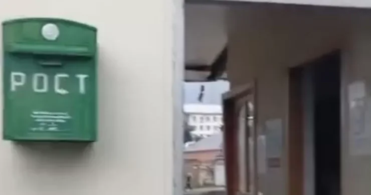 Zaqatalada poçtu sel apardı VİDEO