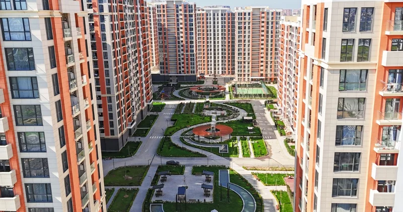 В жилом комплексе Park Yasamal представлены квартиры в готовых и строящихся домах от компании Kristal фото