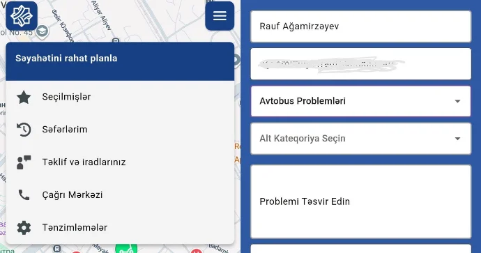 İctimai nəqliyyatda problemlə qarşılaşanlara VACİB tövsiyə Bu tətbiqdən istifadə edin
