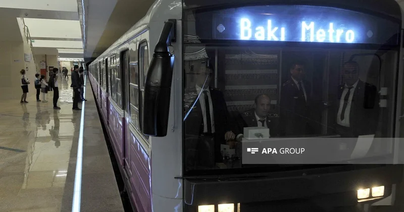 Bakı metropoliteni ilə sərnişin daşımaları artıb