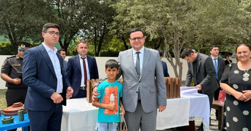 Doğma yurda köçənlərə evlərinin açarları təqdim olundu FOTO