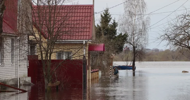 Паводки и перебои с электричеством в Загатале ФОТО / ВИДЕО