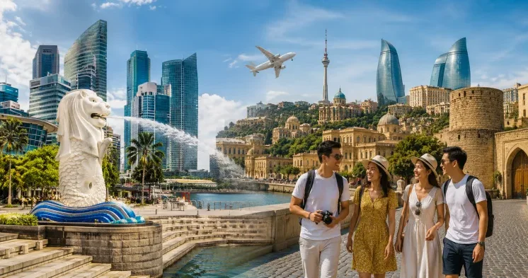 Sinqapur üçün vizasız rejim: Azərbaycan turizm mərkəzinə çevrilir?