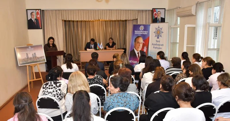 Ağstafada “Heydər Əliyev və Azərbaycançılıq İdeologiyası” mövzusunda tədbir keçirilib
