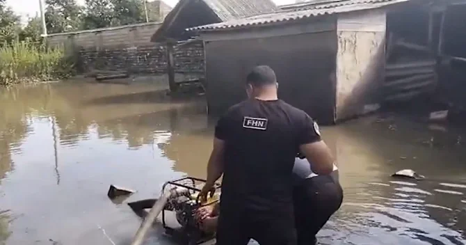 FHN Zaqatala, Balakən və Ağstafada subasma fəsadlarının qarşısını alır