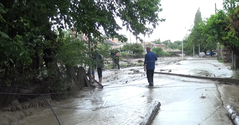 Daşqınlar Balakənə ziyan vurub, 1 nəfəri sel aparıb