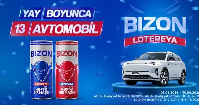 13 həftə, 13 avtomobil lotereyasında iyun ayının qalibləri bəllidir!