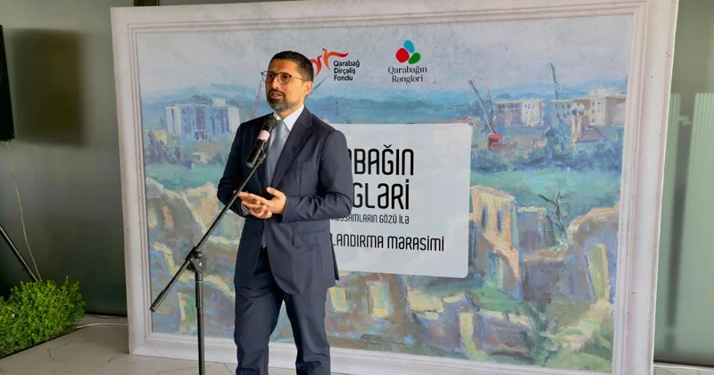 QDF “Qarabağın Rəngləri” layihəsində iştirak edən rəssamları mükafatlandırdı